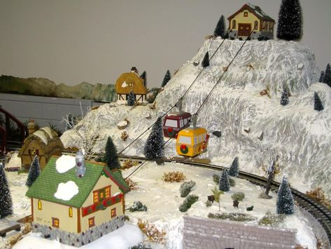 Dept 56 Christmas Village Animated Gondola Ski Lift 56-52511 retired (USED) | #1877222011 Cable Pulls, Department 56 Christmas Village, Gingerbread House Designs, Lemax Christmas Village, Lemax Christmas, Diy Christmas Village, Halloween Village, Christmas Villages, Dept 56