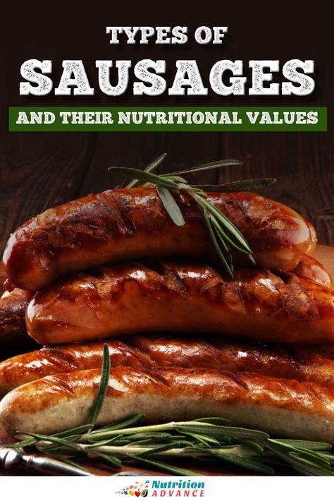 A guide to 18 different types of sausages, their nutritional values, ingredients, origin, and more. How do some of the most popular types of sausages in the world compare? Find out here! Sausage Types, Cumberland Sausage, Types Of Sausage, German Sausage, Best Sausage, Healthy Meats, Grilled Sausage, Beef Sausage, Nutrition Articles