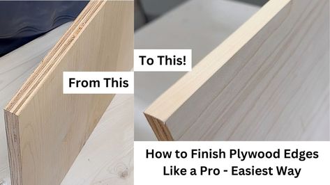 Here's the easiest way to finish plywood edges with edge banding.  This quick video shows you the easiest steps for plywood edge banding that lasts.Links to ... Finished Plywood, Plywood Edge, Edge Banding, Easy Step, Plywood, Home Diy, Band