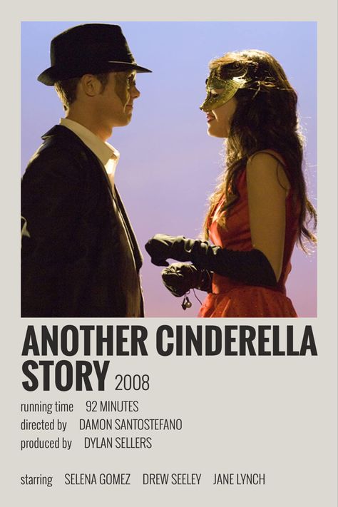 Another Cinderella Story, Iconic Movie Posters, Girly Movies, Film Posters Minimalist, Cinderella Story, Romantic Films, Teen Movies, Film Posters Vintage, I Love Cinema