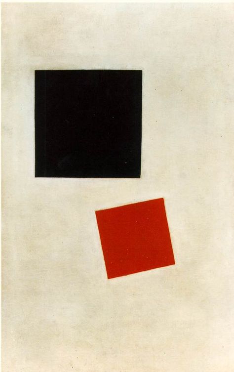 Black Square and Red Square | Kazimir Malevich 1915 Russian Constructivism, Kazimir Malevich, Russian Avant Garde, Metal Tree Wall Art, Red Square, Charles Bukowski, Black Square, Museum Of Modern Art, Art Movement