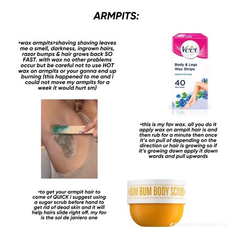 Shaving Armpits, Hygiene Tips, Natural Glowing Skin, Body Hygiene, Beauty Routine Tips, Wax Strips, Basic Skin Care Routine, Beauty Care Routine, Perfect Skin Care Routine