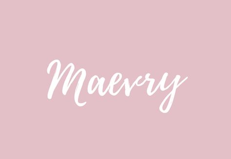 Maevry Irish Name, Portable Baby Bed, Baby Name Meaning, Irish Names, Beautiful Name, Names Baby, English Name, Baby Names And Meanings, Name Meaning