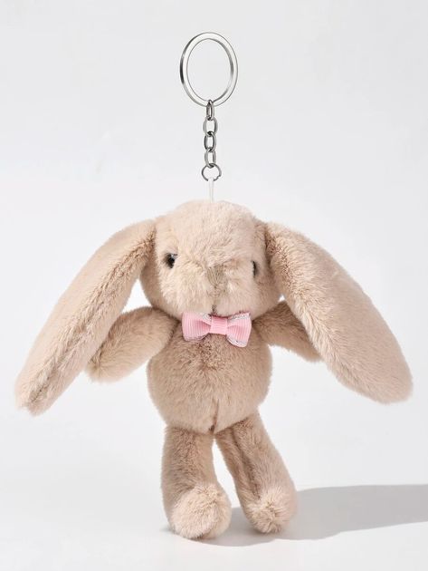 1pc Cute Long-ear Rabbit Plush Keychain for Sale Australia| New Collection Online| SHEIN Australia Bff Stuff, Plush Keychain, Sports Equipment, Fashion Online Shop, Online Fashion, Keychains, Men's Clothing, Mens Outfits, Collar