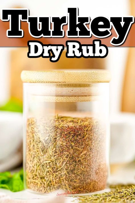 Easy Turkey Rub, Thanksgiving Turkey Seasoning, Turkey Rub Recipes Thanksgiving, Turkey Seasoning Rub, Best Turkey Rub Recipe, Smoked Turkey Rub, Turkey Rub Recipes, Homestyle Meals, Brine Recipes