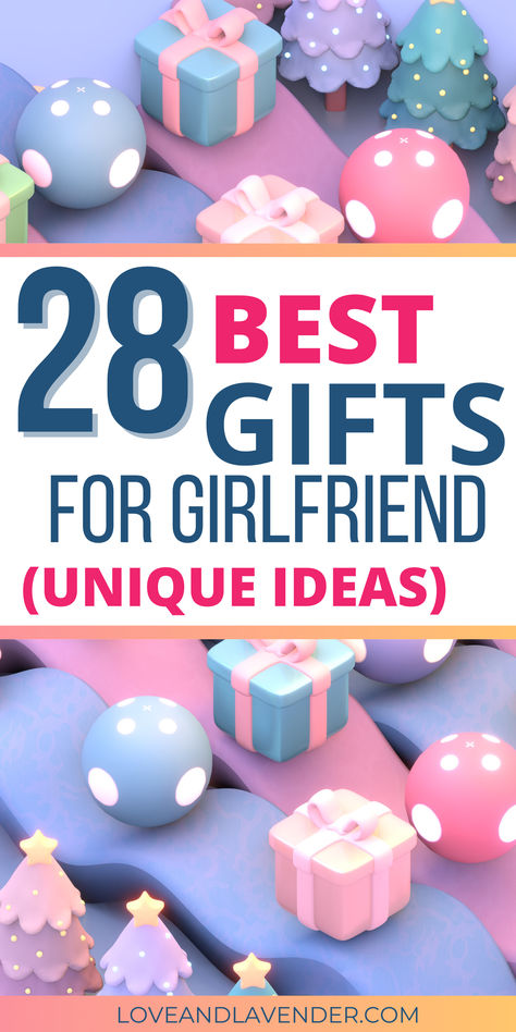 "Surprise your girlfriend with these 28 thoughtful gift ideas 🎁💖 From romantic gestures to stylish must-haves, make her feel truly special! #GiftsForHer #GiftIdeas. Save your favorites now!" Great Gifts For Girlfriends, Gifts For New Girlfriend, Unique Gift For Girlfriend, Birthday Gift Idea For Girlfriend, Creative Gift For Girlfriend, Small Gift For Girlfriend, Gifts For Gay Girlfriend, Girlfriend Gift Ideas From Girlfriend, Valentine Ideas For Girlfriend