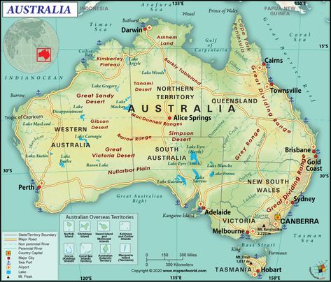 Where is Australia? Australia is located in the Oceania Region, Australian Continent. It is not only a country but also the seventh-largest continent of the world. Canberra is the capital and Sydney is the largest city in Australia. #Australia #K12 #Facts #K12 #Map Maps Of Australia, Map Of Sydney Australia, Map Of Australia Aesthetic, Australia Continent Map, Peta Benua Australia, Benua Australia, Peta Australia, Australia Continent, Australia Facts