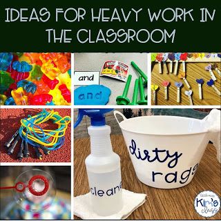 Ideas for Heavy Work in Special Education Heavy Work Sensory, Heavy Work Sensory Activities, Proprioceptive Activities, Sensory Classroom, Therapy Ball, Fun Straws, Education Post, Blowing Up Balloons, Sensory Diet