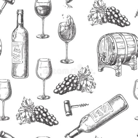 Wine Grape Graphic Stock Illustrations – 23,988 Wine Grape Graphic Stock Illustrations, Vectors & Clipart - Dreamstime - Page 3 Grape Graphic, Glass Drawing, Wine Grape, Pattern Sketch, Hand Drawn Illustration, Printed Backgrounds, Pattern Glass, Drawn Illustration, Sketch Painting