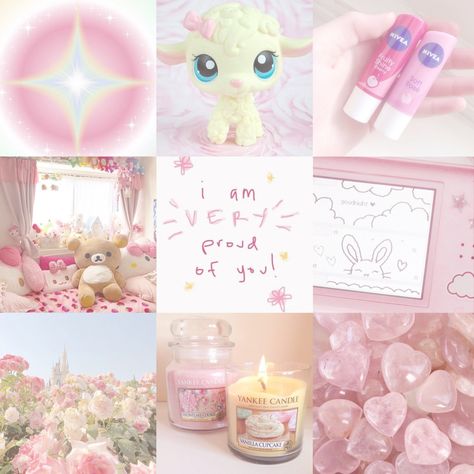 Mood Boards Pink, Kawaii Moodboard, Cute Collages, Adopt Idea, Soft Pink Theme, Cute Animal Drawings Kawaii, Writing Art, Mood Board Inspiration, Soft Rose