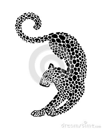 Jaguar Silhouette, Jaguar Illustration, Jaguar Spots, Wine Painting, Animal Graphic, Jaguar, Graphic Illustration, Animals Wild, White Background