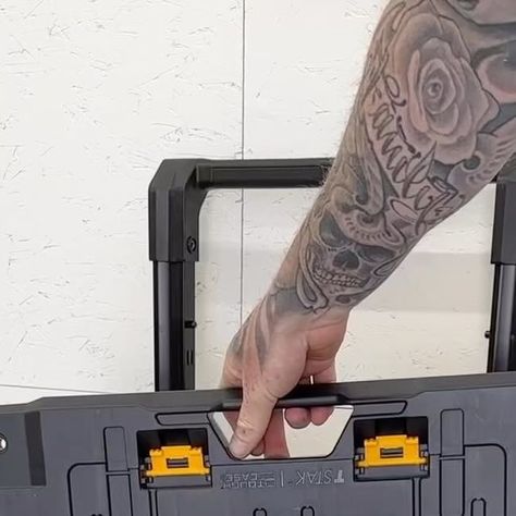 Murray Kruger on Instagram: "Dewalt has made a ToughSystem 2.0 adaptor for the Tstak and tough case system • Clips on quick and easy @dewalttough @dewalt_ca . . . #tools #dewalt #dwtough #construction #toughsystem #organization #dewalttools" Toughsystem 2.0 Ideas, Dewalt Organizer, Dewalt Tstak Rack, Dewalt Tough System Garage, Dewalt Tool Box, Dewalt Tough System 2.0 Mods, Dewalt Tools, Tools, On Instagram