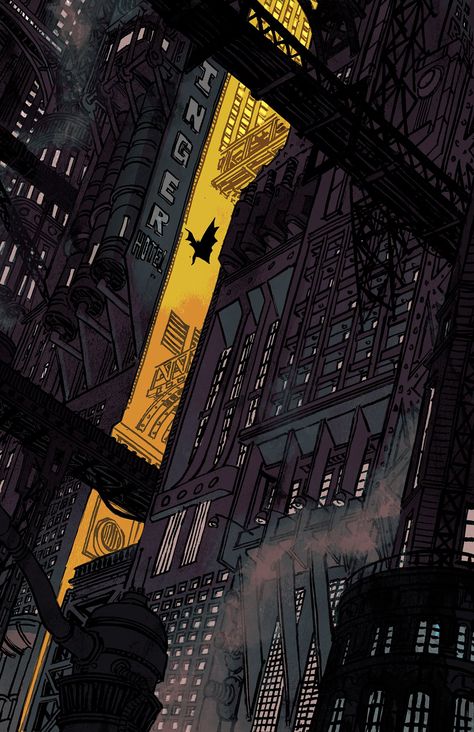 Hayden Sherman on Twitter: "Batman '89… " Batman Wallpaper Vintage, Dc Comic Panels Wallpaper, Vintage Batman Wallpaper, Gotham City Wallpaper Iphone, Gotham City Aesthetic Comic, Dc Posters Aesthetic, Dc Background Wallpapers, Batman Wallpaper Iphone Comics, Batman Panel Comic