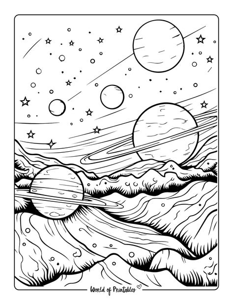 Embark on an intergalactic coloring adventure with our printable planet coloring pages! From the fiery surface of Mars to the stunning rings of Saturn, these pages let you explore the wonders of our solar system while unleashing your artistic talents. Aesthetic Pictures To Color Printable, Printable Drawings To Paint, Space Colouring Pages, Free Printable Coloring Pages For Adults Colouring Sheets, Colouring Pages Aesthetic, Colouring Pages For Adults Printable Free, Printable Coloring Pages Aesthetic, To Color Free Printable, Coloring Sheets Aesthetic