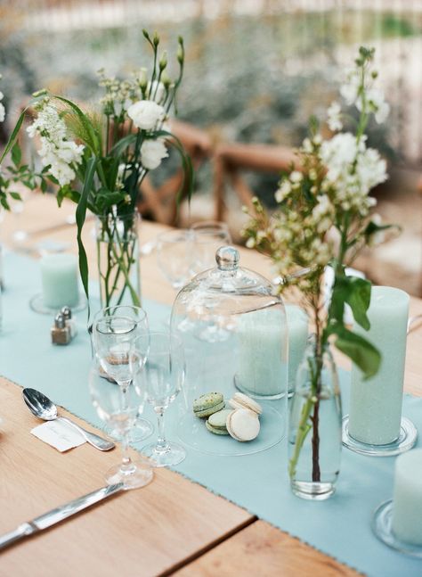 Wedding Colors For 2023, Robin Egg Blue Wedding, Aqua Bridesmaid Dresses, Blue Taper Candles, Chic Wedding Style, Robin Blue, Blue Shabby Chic, Light Pink Wedding, Blue Wedding Ideas