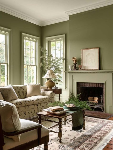 Behr Bitter Sage Living Room Green Interior Paint Living Room, Bitter Sage Behr, Bitter Sage Behr Paint, Best Color For Living Room Walls, Behr Bitter Sage, Best Color For Living Room, Sage Green Paints, Green Living Room Paint, Best Sage Green Paint Colors