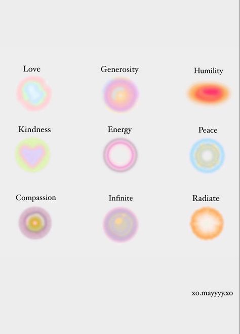 Vibrate auras, radiating positivity Aura Paintings Easy, Aura Colors Meaning Aesthetic, White Aura Aesthetic, Different Auras, Energy Vibes, Energy Aura Aesthetic, Color Energy, Aura White, Pink Energy Aesthetic