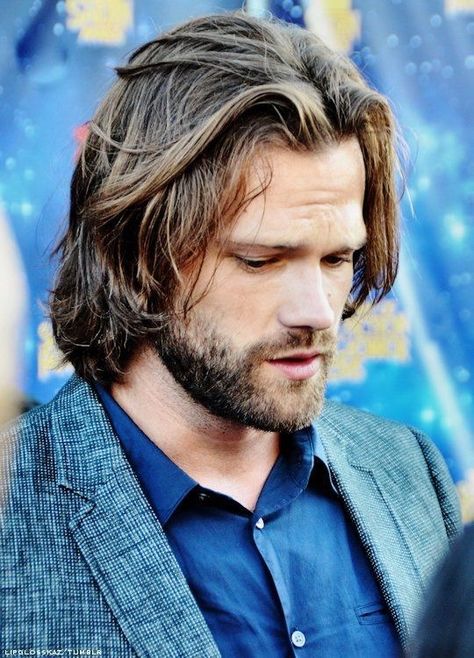 Dean Winchester Haircut, Short Hair Long Beard, Sam E Dean Winchester, Matt Cohen, Jared Padalecki Supernatural, Jensen And Misha, Jensen Ackles Jared Padalecki, Supernatural Jensen, Winchester Boys