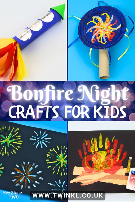 Bonfire Night Crafts For Kids Bonfire Night Crafts For Kids, Bonfire Crafts For Kids, Bonfire Night Kids, Bonfire Crafts, Bonfire Night Crafts, Bonfire Night Activities, Fireworks Craft For Kids, Firework Display, Fireworks Craft