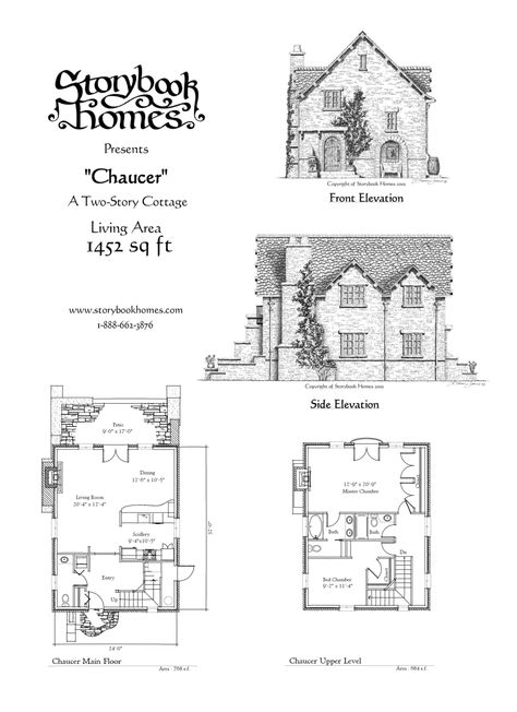 'Chaucer' houseplan via Storybook Homes Witch Cottage Layout, English Cottage Layout Floor Plans, English Cottage Floor Plans, Storybook Cottage House Plans, Storybook Homes Plans, Storybook House Plan, English Cottage House Plans, Cottage Floor Plan, Cottage Flooring