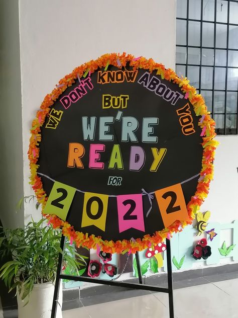 Recitation Competition Decoration, New Year Notice Board Decoration, School Event Decor, Freshers Day Decoration Ideas, Admission Open Board Decoration, Orientation Day Decoration, Welcome Board Decoration Ideas, Selfie Stand Ideas For School, School Entrance Decor Ideas