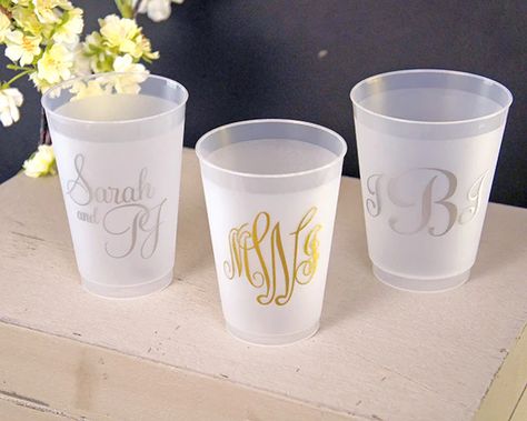 Browse our assortment of monogrammed cups, acrylic wine tumblers, plastic cup gift sets, stadium cups, and a wide array of other lovely and distinctive all-occasion drinkware that make perfect bridal party gifts and wedding favors. Whether buying something special for yourself, your bridal party, or wedding guests you deserve the best, and My Wedding Favors believes the same. Prom Favors, Hershey's Kisses, Personalized Bottle Opener, Personalized Wine Glasses, Best Wedding Favors, Wedding Cups, Personalized Party Favors, Personalized Wedding Favors, Wedding Souvenirs