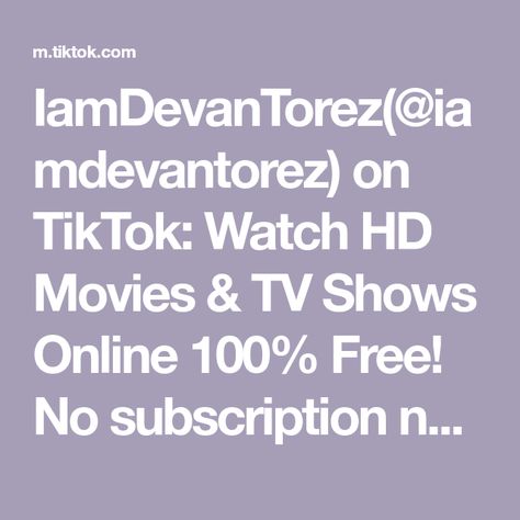 IamDevanTorez(@iamdevantorez) on TikTok: Watch HD Movies & TV Shows Online 100% Free! No subscription needed. 🔥 #fyp #freemovies #freemoviesonline #freetv #foryou #netflixandchill #movie Amazon Company, Boston Legal, Zodiac Killer, Watch Free Movies, Free Tv, Tv Watch, School Reunion, The Best Movies, Netflix And Chill