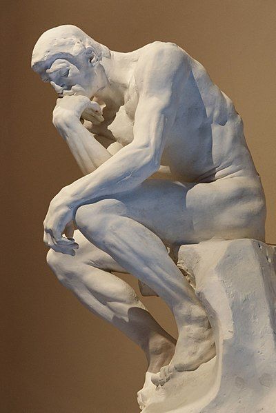 Strange Psychology/Philosophy Questions - Neatorama Philosophy Questions, The Thinker Sculpture, Aswb Exam, The Thinker Statue, Famous Art Paintings, Grand Palais Paris, Rodin Sculpture, Rodin The Thinker, Rodin Museum