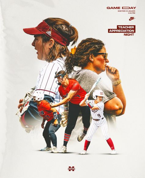 Softball Graphics, Softball Sign, Sports Design Inspiration, Graphic Design Photoshop, Big Design, Sports Graphics, Sports Graphic Design, Baseball Softball, Sport Poster