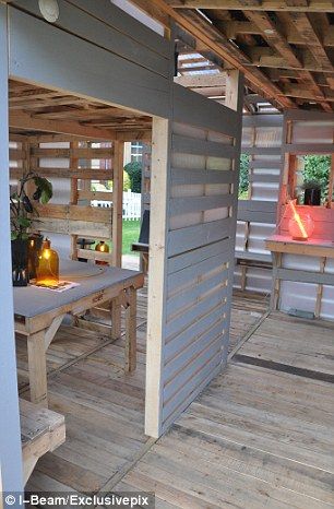 The homes made from discarded pallets that could house the world Pallet House Plans, Pallet Building, Build A Dog House, Pallet Shed, Pallet House, Recycled Pallet, Pallet Creations, Recycled Pallets, Pallet Crafts