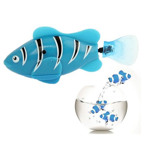 Robo Fish Electric Pet Fish Toy Gift Robo Fish, Fish Toy, Flying Toys, Clownfish, Toy Gifts, Pet Fish, Novelty Toys, Clown Fish, Rc Toys