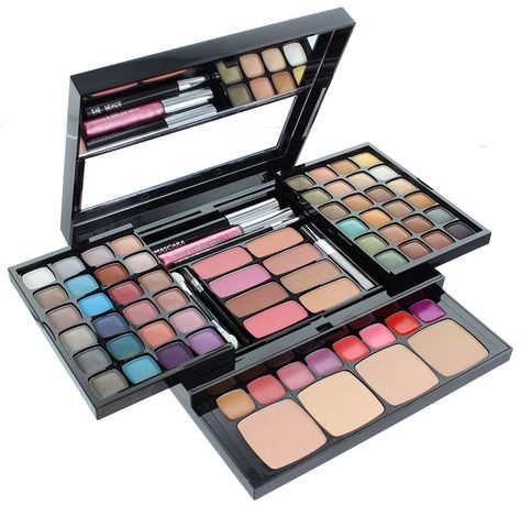 ETA Ultimate Combination Mineral Makeup Set 71 Colors 23.2 Oz by ETA Cosmetics ** Unbelievable  item right here! : Makeup palette Cake Makeup, Makeup Sets, Mineral Makeup, Cool Gifts For Kids, Stunning Makeup, Cruelty Free Makeup, Body Makeup, Flawless Makeup, Makeup Set