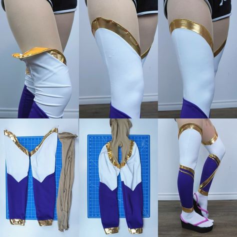 Cosplay Shoe Covers, Diy Cosplay Shoes, Vash Cosplay, Cosplay Techniques, High Thigh Socks, Oc Cosplay, Magic Things, Couple Cosplay, Zelda Cosplay