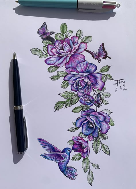 Purple Pen Drawing, Butterfly Pen Drawing, Trippy Draws, Mood Drawing, Freedom Drawing, Butterfly Art Drawing, Purple Pen, Pen Doodles, Disney Drawings Sketches