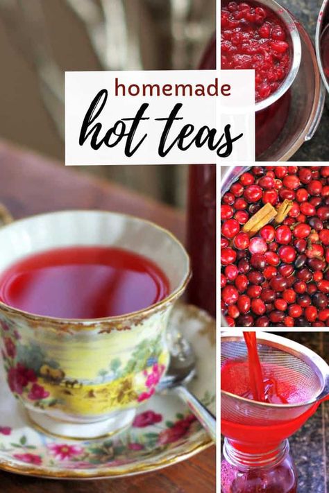 Flavored Tea Recipes, Tea Recipes Loose Leaf, Summer Tea Recipes, Healthy Teas Recipes, Hot Teas, Homemade Tea Recipes, Hot Tea Recipes, Boba Tea Recipe, Tea Blends Recipes