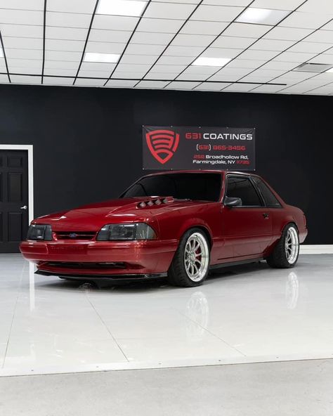 Notchback Mustang, Mustang Build, Foxbody Mustang, Fox Mustang, Mustang Lx, Fox Body Mustang, Castle House, Mustang Cars, Pro Touring