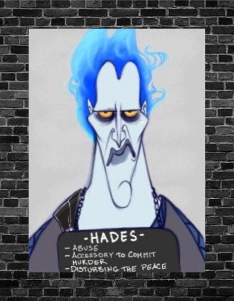 Disney Villain Mugshots, Hades Drawing, Villains Wallpaper, Disney Bulletin Boards, Villain Party, Villains Party, Disney Wallpapers, Disney Villain, Twisted Disney