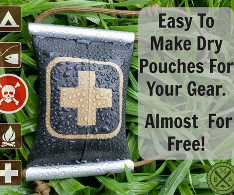 1000 Lifehacks, Waterproof Pouch, Homestead Survival, Emergency Prepping, Survival Food, Wilderness Survival, Camping Survival, Survival Prepping, Outdoor Survival