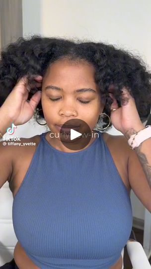 Leave out curly sew in | By Glamorous Hair PalaceFacebook Curly Hair Sew In, Curly Sew In, Glamorous Hair, Sew In, Curly Hair Styles, Sewing, Hair Styles, Hair