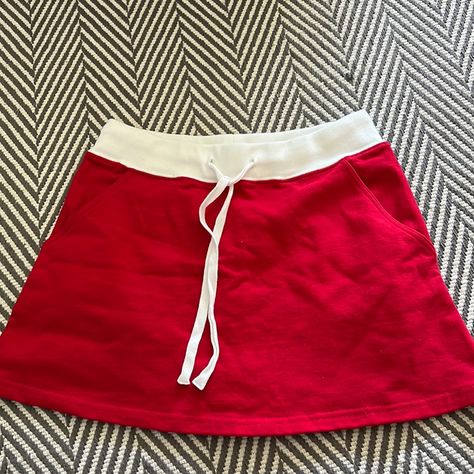 Red And White And Never Worn Nwot