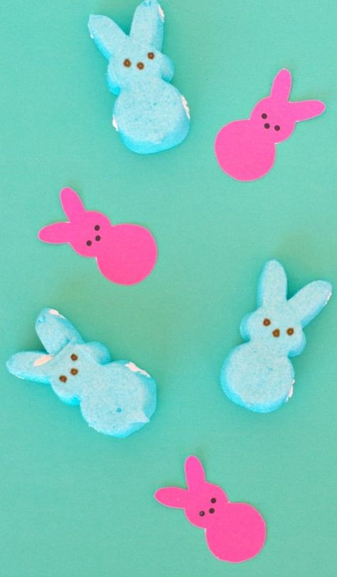 free printable peep party decorations for Easteer Easter Party Decorations, Vases With Flowers, Easter Printables Free, Easter Party Decor, Tags Printable, Easter Peeps, Easter Candy, Gift Tags Printable, Easter Party