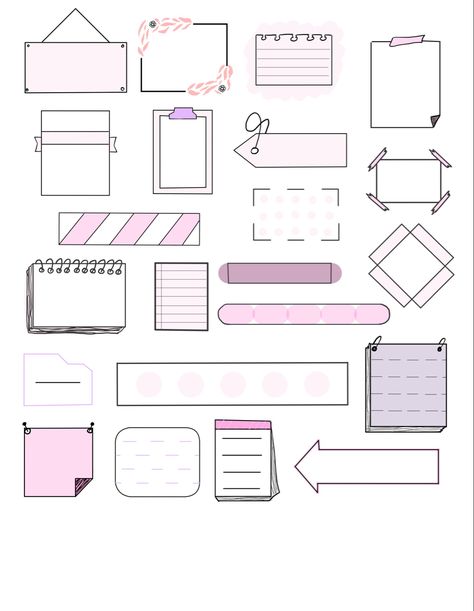 Sticky Notes for iPad Sticky Notes Design Ideas, Sticky Note Template, Aesthetic Sticky Notes Template, Sticky Notes Goodnotes, Aesthetic Notes Template, Sticky Note Drawings, Sticky Notes Ideas, Sticky Notes Aesthetic, Digital Sticky Notes