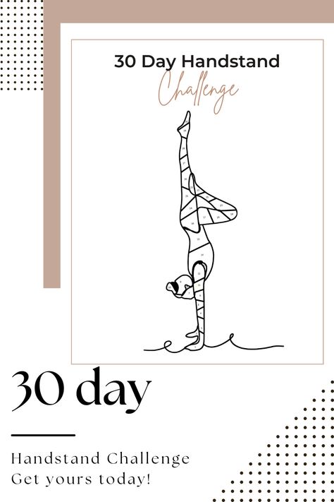 Track your daily handstand progress from your yoga journey or if you want to build a new fitness habit for yourself. Build your habit and follow your journey with this original and creative 30 day handstand challenge. Color each day following the numbers and see your progress grow! Follow your own mental strength while creating beautiful art and feel accomplished! Instant Download includes: 1 PDF file which includes: - 1 30 day Handstand Tracker - 1 Instruction page 30 Day Habit Tracker, Habit Tracker Printable Monthly, Handstand Challenge, Effective Workout Plan, 30 Days Challenge, Printable Habit Tracker, 30 Day Yoga, Yoga Journey, Fitness Habits