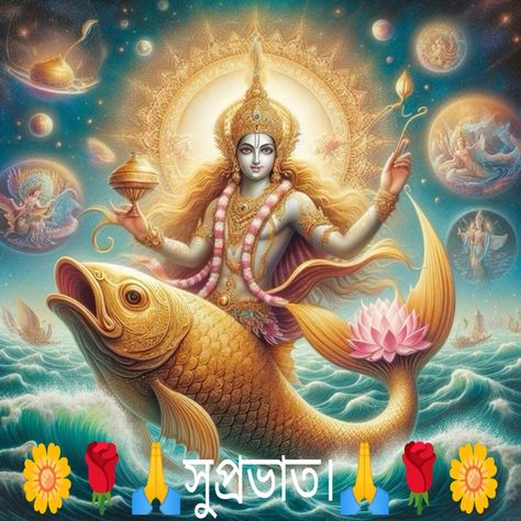 Lord Vishnu Matsya Avatar, Dashavatharam Painting, Vishnu Matsya Avatar, Vishnu Dashavatar Art, Matsya Avatar Art, Vishnu Painting, Matsya Avatar, Vrindavan Photography Pictures, The Bhagavad Gita