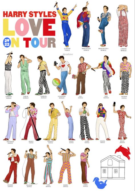 Harry Styles Outfits Concert, Harry Styles Tour Outfits, Harry Styles Outfit Ideas, Harry Styles Outfits Inspiration, Harry Styles Outfit Inspo, Harry Styles Fits, Love On Tour Outfits Ideas, Harry Styles Concert Outfits, Harry Styles Love On Tour Outfits