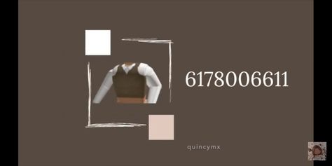 Cafe Worker Outfit, Vintage Bloxburg, Cafe Worker, Bloxburg Outfit Codes, Bloxburg Cafe, Clothes Codes, Dark Academia Clothes, Academia Clothes, Outfit Codes