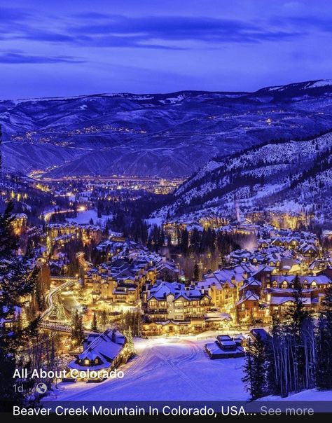 Ski Resort Aesthetic, Aspen Resort, Snowboarding Photography, Village Aesthetic, Beaver Creek Colorado, Beautiful Snow, Beaver Creek, Snow Village, Colorado Travel