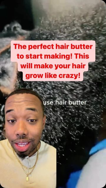 How To Make Hair Butter, Diy Hair Butter For Natural Hair, Hair Oil Recipe For Growth, Hair Butters For Natural Hair, Shea Butter Hair Growth, Hair Butter Recipe, Hair Growth Tonic, Natural Hair Growth Oil, Hair Butter