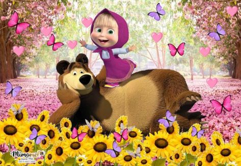 Masha And The Bear Wallpaper, Masha And Bear, Marsha And The Bear, Center Table Living Room, Dragon Cake, Masha And The Bear, Best Out Of Waste, Christmas Crafts For Gifts, Bear Wallpaper