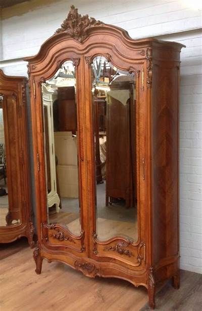 French Wardrobe / Armoire 18th Century as617a658 - Antiques Atlas Armoire Ideas, Wardrobe Vintage, Antique Wardrobe, French Wardrobe, Antique Armoire, Armoires & Wardrobes, Bedroom Armoire, Wardrobe Armoire, Vintage Wardrobe